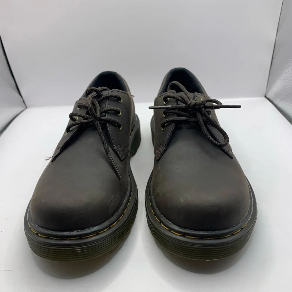 Dr Martens Ambassador Oxford Shoes Brown Size big kids US 2 - Picture 3 of 9